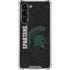 Michigan State University Bold Spartans Logo Galaxy S24 FE Clear Case